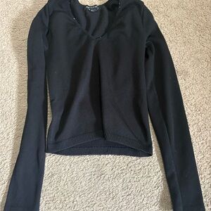 Elegant Black Women's Top